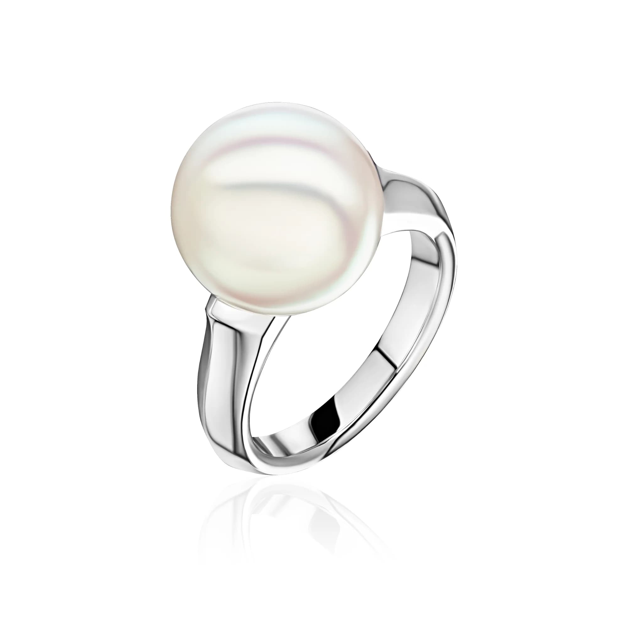 13 mm Australian South Sea Pearl Ring, 18k white gold