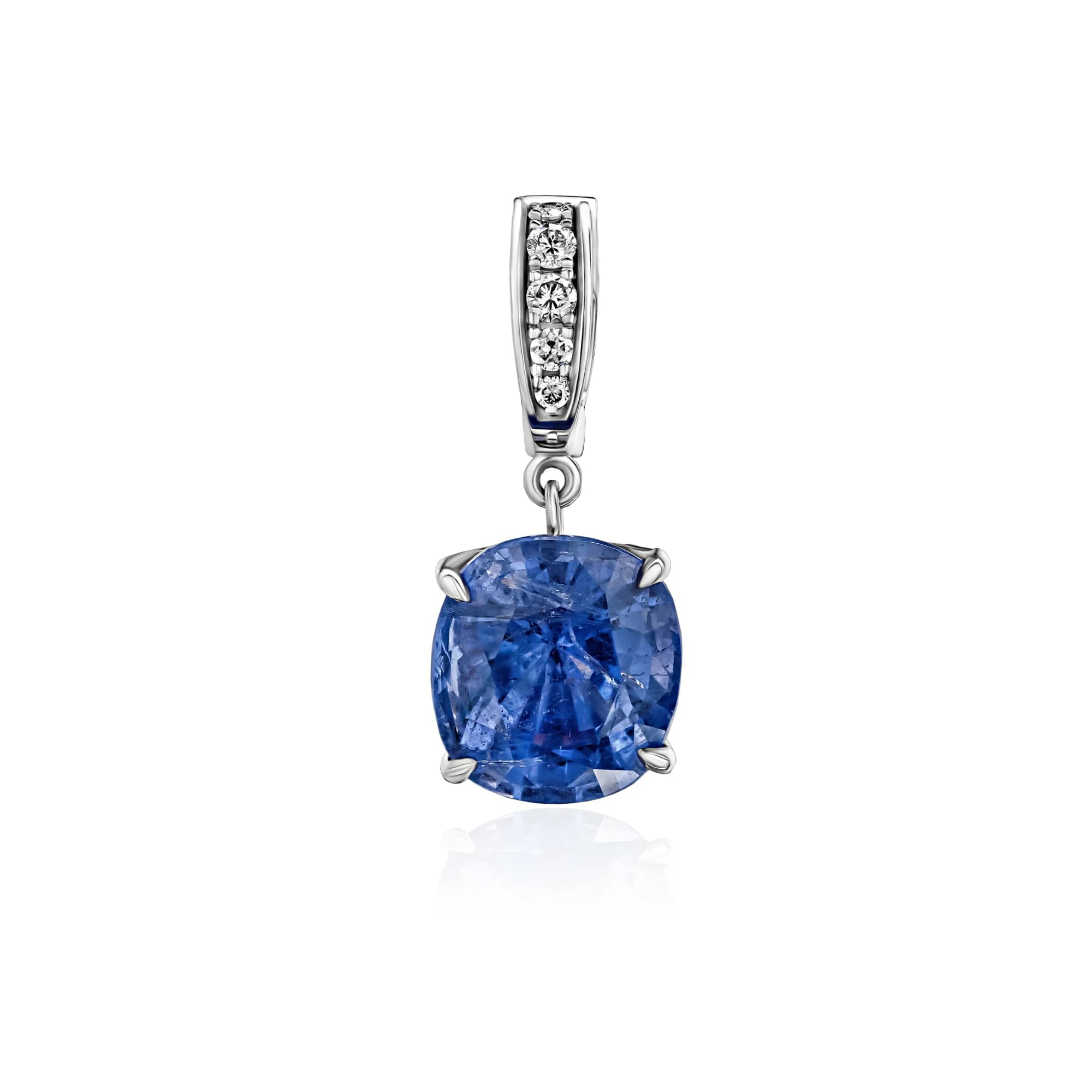 Pendant with a cobalt spinel 3.11 ct — Reves Brillants