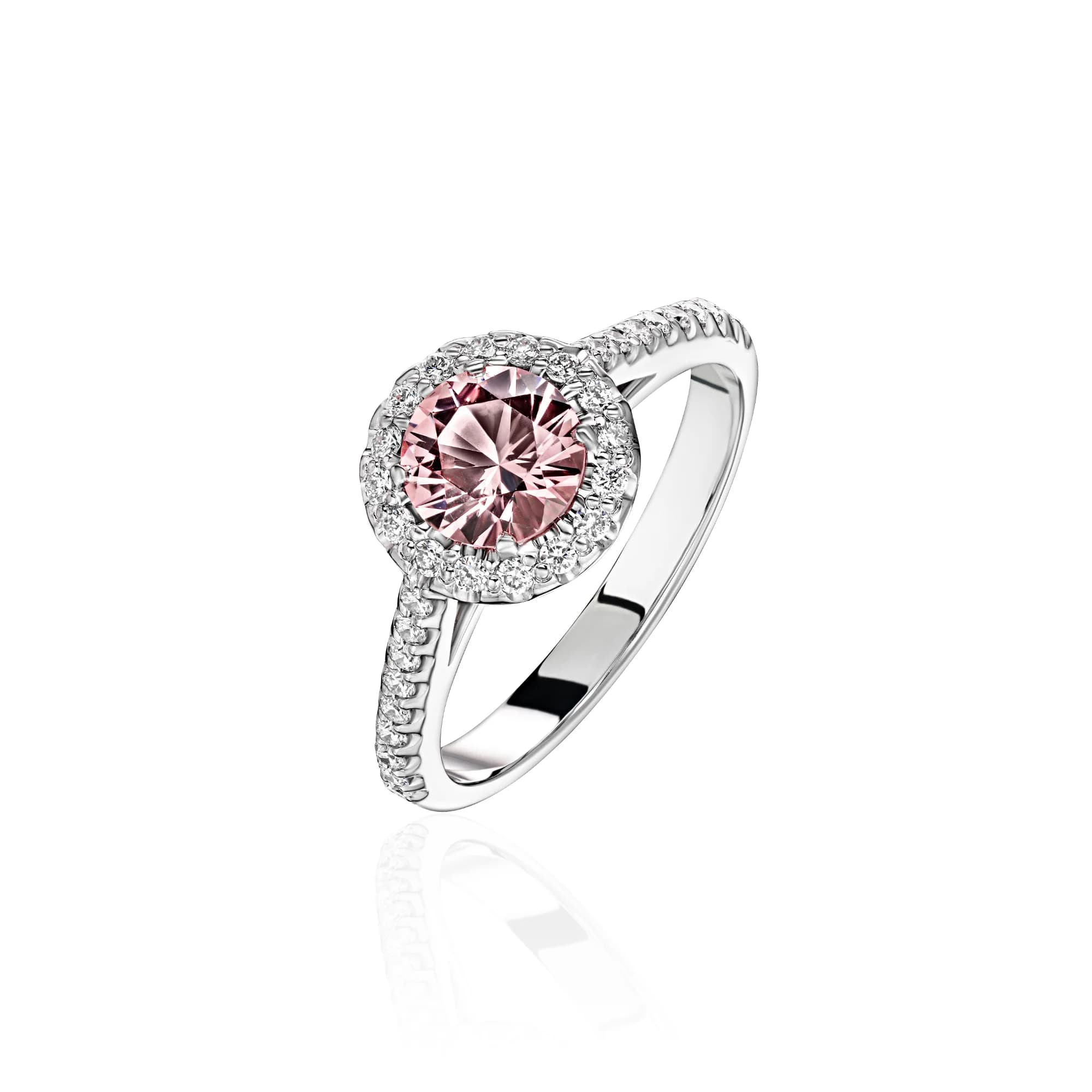 1.50 ct Spinel Ring, 18k white gold