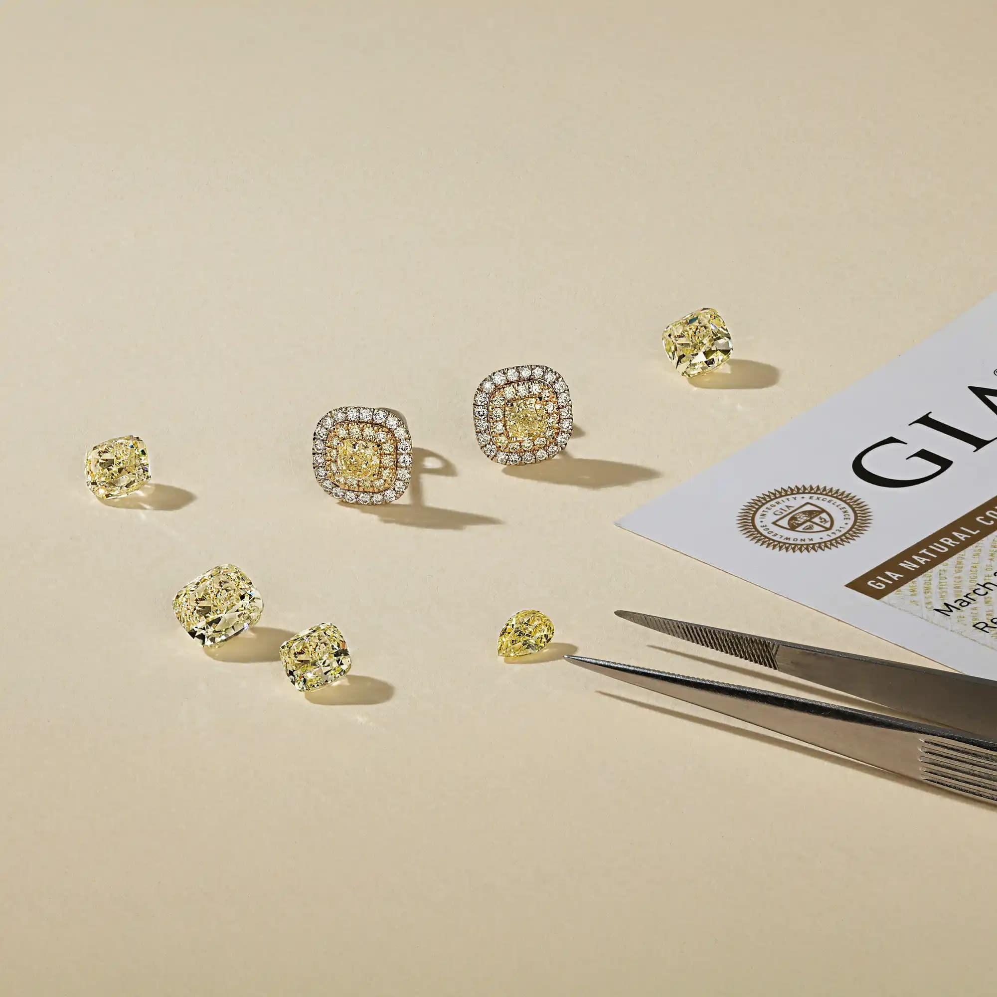 The Colored Diamonds collection